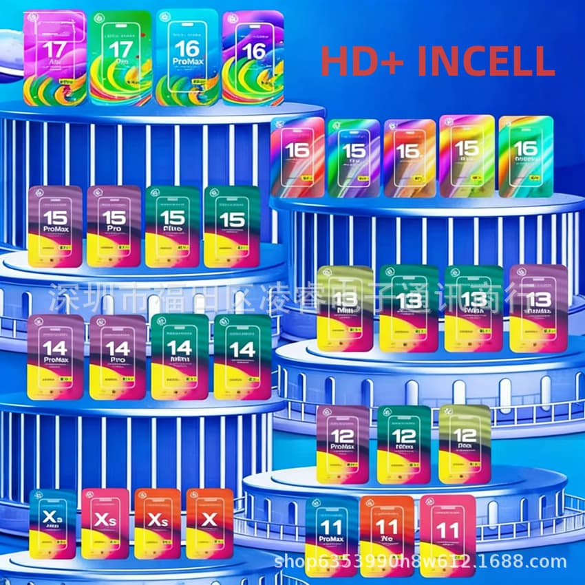 HL Compatible with Apple iPhone XS 12 13 15 14plus 16 17Promax Screen Assembly LCD