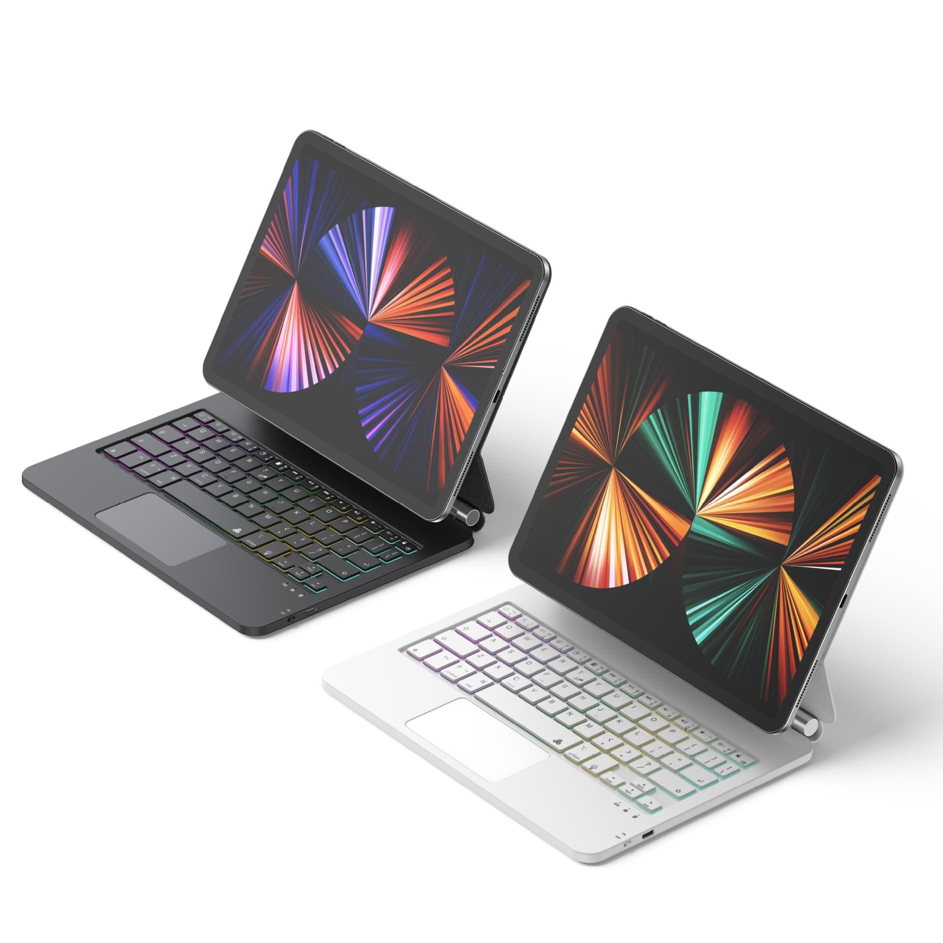 Compatible with 2025 New iPad Pro Magic Keyboard Air 6/7 Case Pro11 Magnetic Detachable Bluetooth Keyboard
