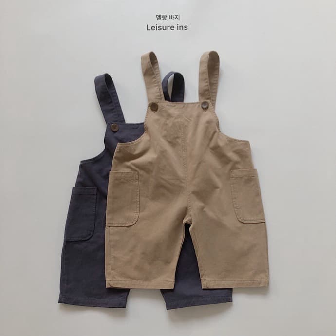Korean-style Children's Overalls Spring/Autumn Workwear Jumpsuit Stylish Outdoor Wear for Boys and Girls Baby Casual Pants Trendy