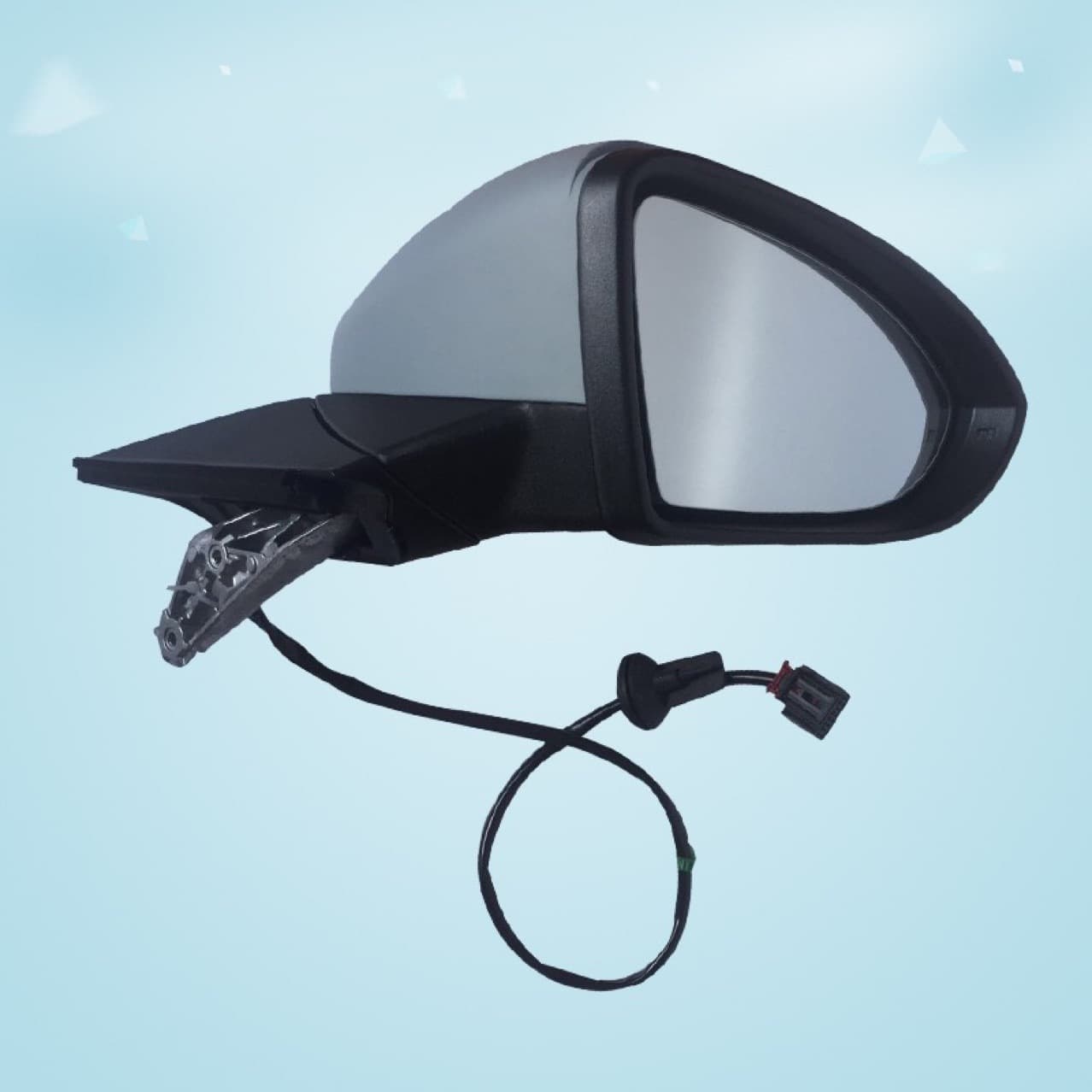 Car reversing rearview mirror suitable for 2014 Golf MK7 reflector reversing rearview auxiliary mirror