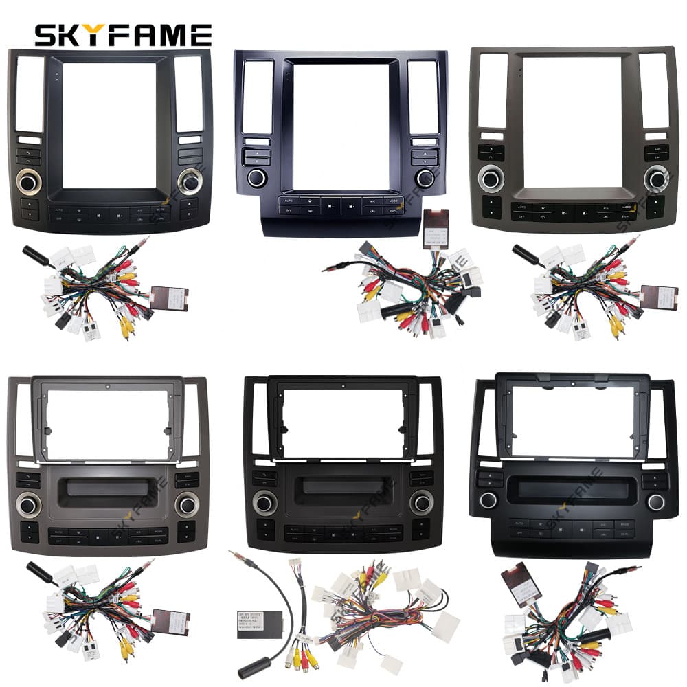 Versatile Frame Set 02-06 Models Infiniti Fx Fx35 Fx45 Modified Audio Center Console Navigation Frame Line