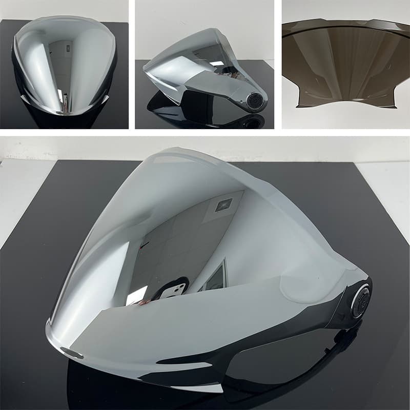 V-37 Lens V37 COSMO SV Interstellar Half Helmet Color-Changing Motorcycle Helmet Accessory, Sunscreen, Waterproof, Wind and Dust Protection