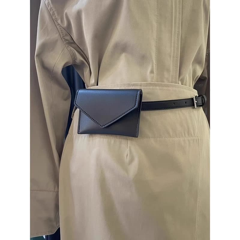 New Summer Women's Waist Bag Coin Purse, Small Portable Cute Versatile Decorative Belt Change Key Wallet