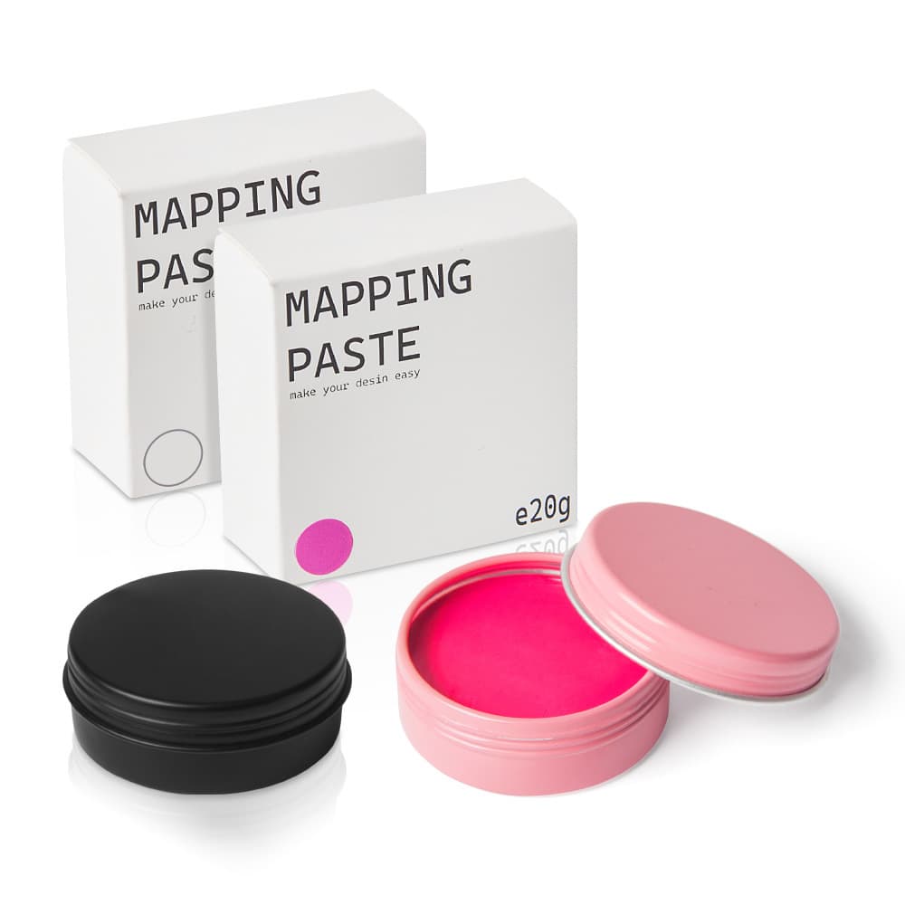 Grease Face Paint Mapping String Eyebrow Face Paint Tattoo Positioning Drawing Color Paste