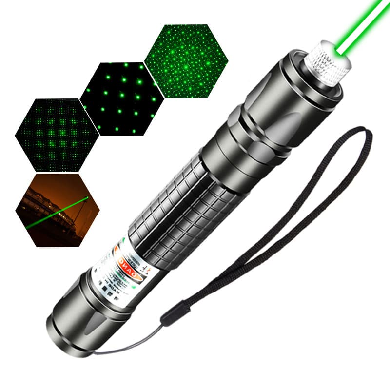 018 Green light starry sky laser pen single point pointing star laser light sales pen laser flashlight sand table indicator pen