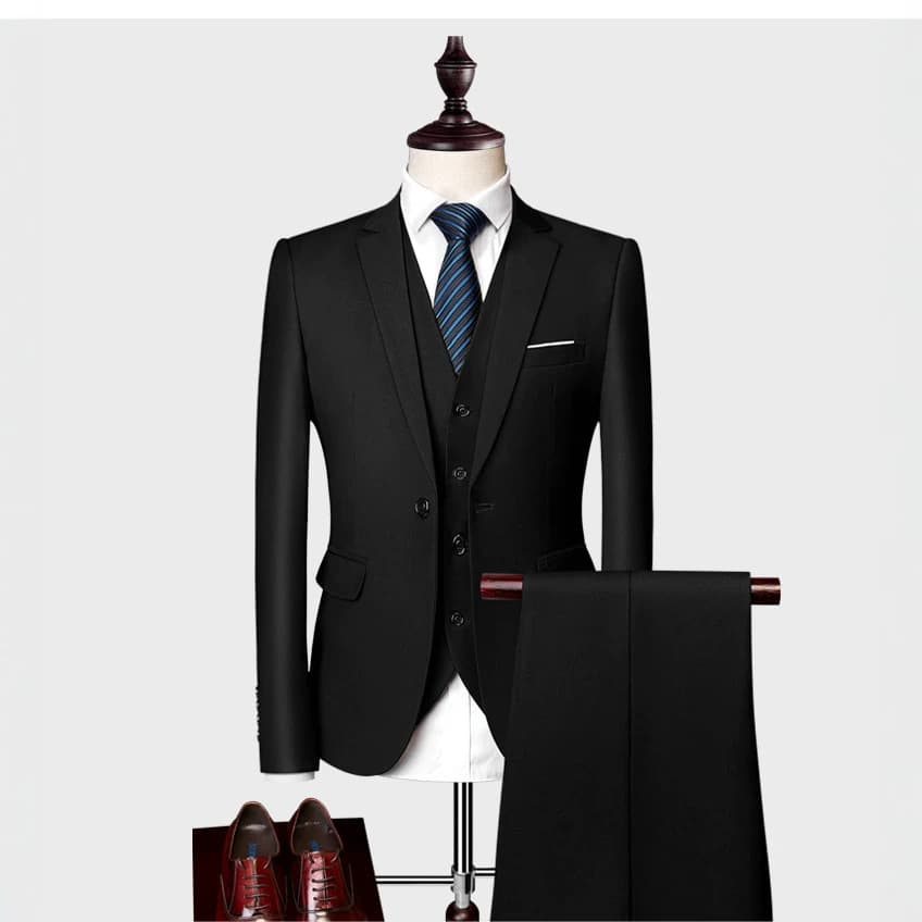 Men's Suit Set 2023 New Arrival Korean Slim Fit White Suit for Nightclub Casual Wear