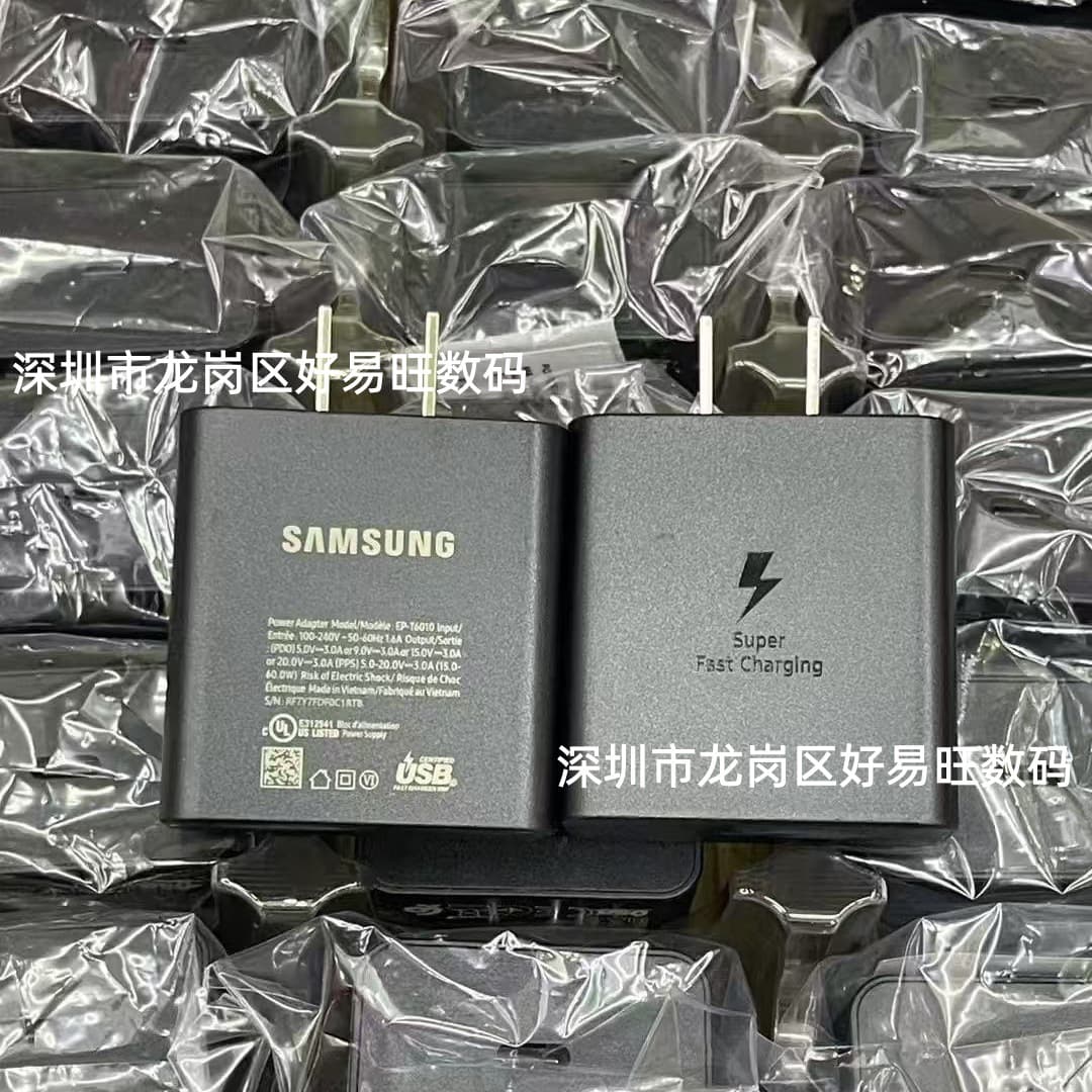 Samsung 60W US Plug Charger Compatible with Samsung S26 Original Fast Charger GaN 60W Fast Charger