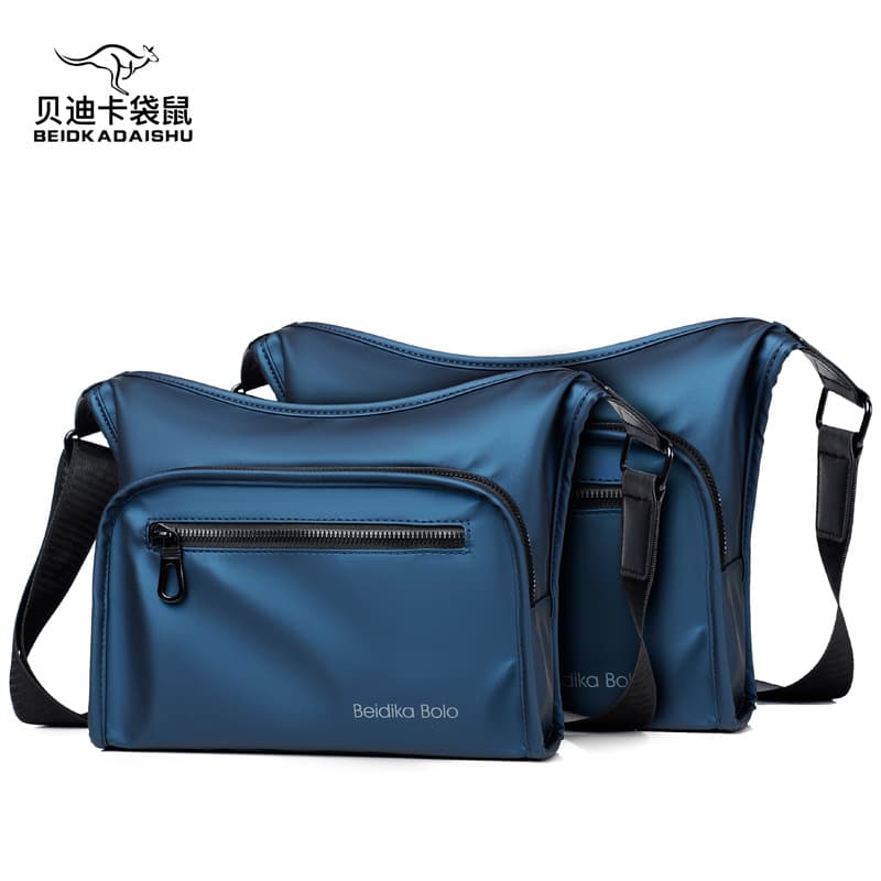 Men's Crossbody Bag Backpack Shoulder Bag Oxford Cloth Waterproof Travel Business Sling Bag Trendy Fashion