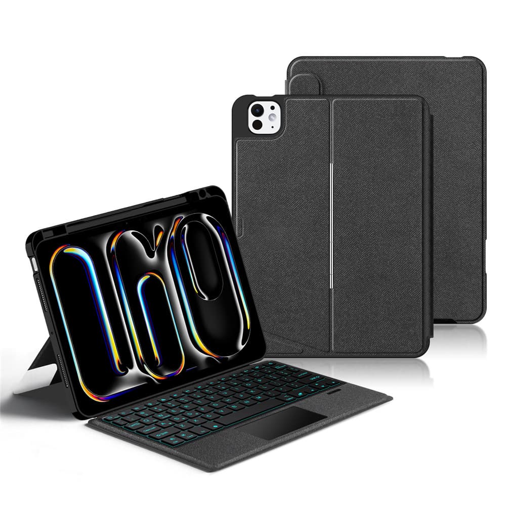 Apple iPad 11th Gen Magic Keyboard with Pen Slot Air/6/7/8/Pro11 Protective Case 10.2 Tablet Protection