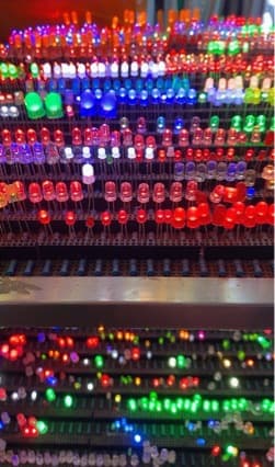 5mm seven-color RGB slow flash lamp beads transparent short-leg, 1000 pcs per pack, 39 yuan, quality guaranteed, shipped same day