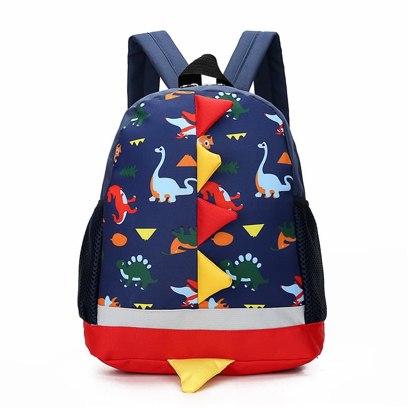 Cross-border Cartoon Dinosaur Children's Bag Kindergarten Children's School Bag Preschool 3-5 Years Old Boys and Girls Backpack