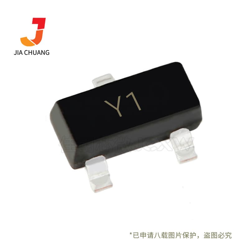 New Stock SS8050 SOT-23 Marking Y1 Large Chip 1.5A SMD NPN Bipolar Transistor