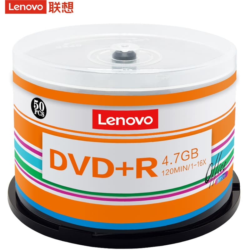 Lenovo DVD+R Disc/Burn Disc 16-Speed 4.7GB Office Series Bucket Set