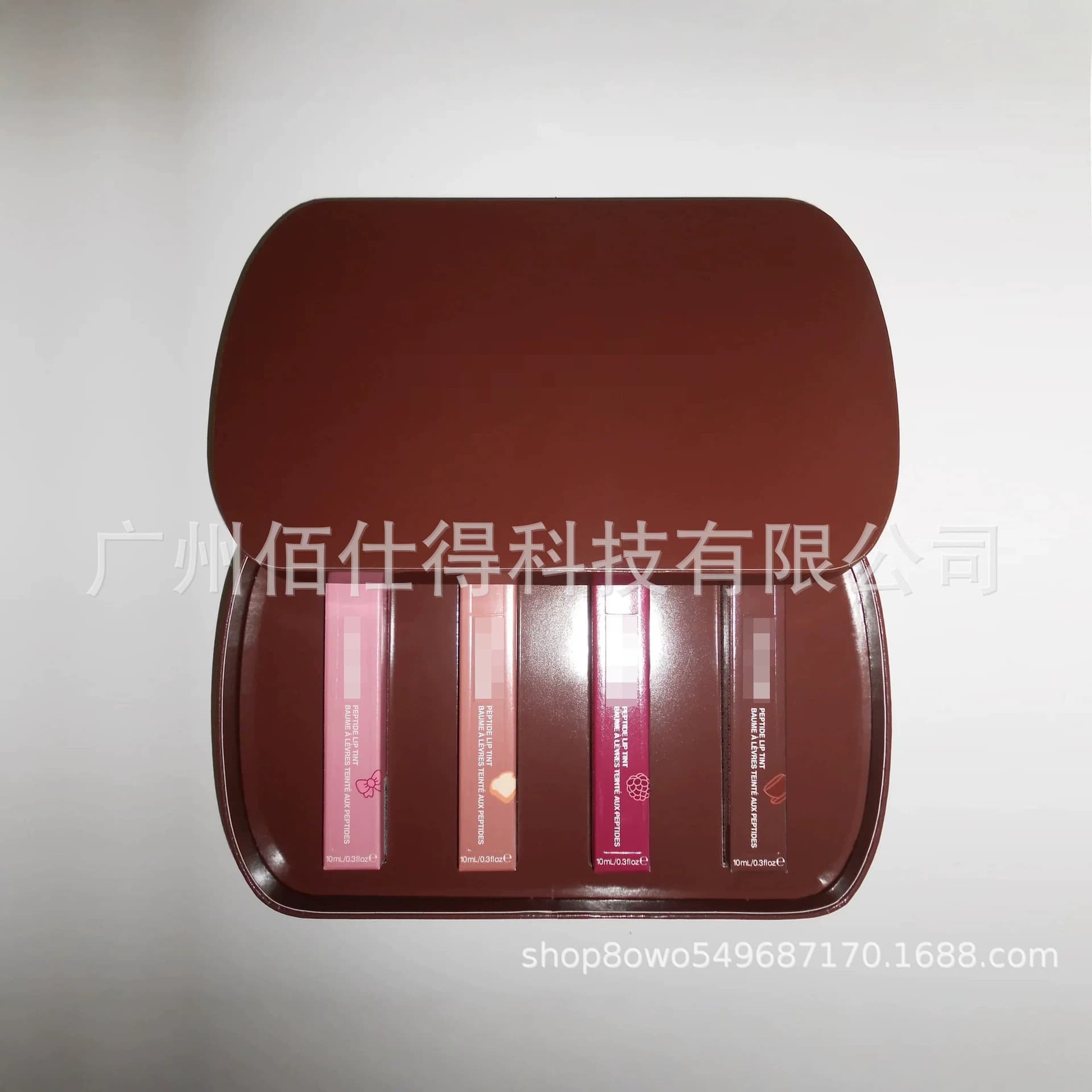 Hailey Bieber Birthday Limited Edition Tinted Lip Gloss Lip Balm Lip Glaze Moisturizing raspberry/ribbon Gift Box Set
