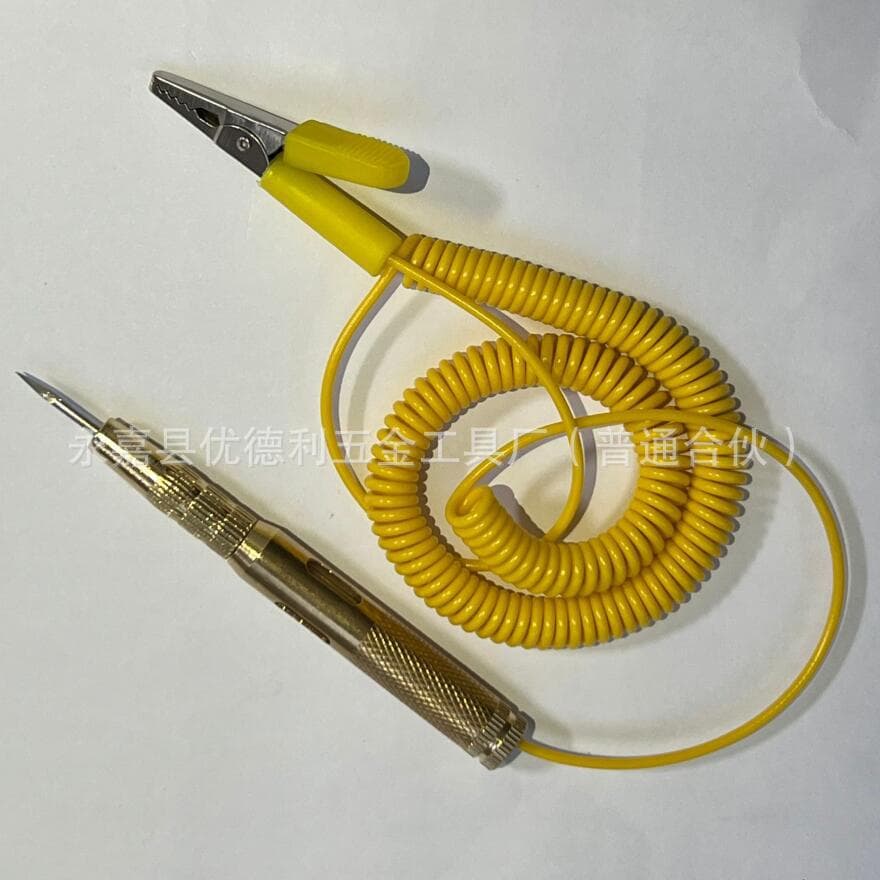 Car Test Light 6-24V DC, Stretchable Copper Probe, Automotive Circuit Tester