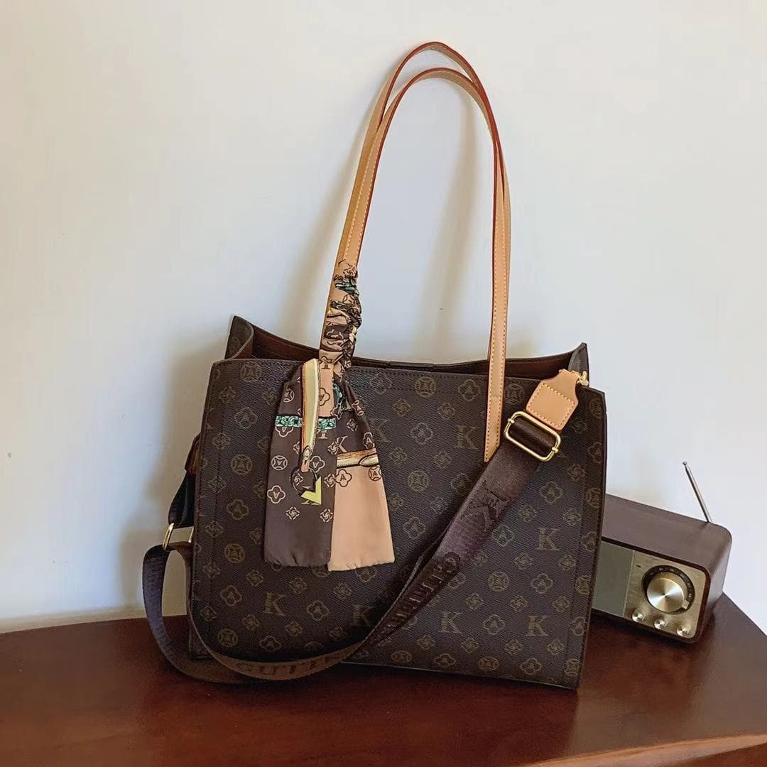 Guticao genuine large bag tote bag women's large capacity 2024 new trendy autumn and winter high-end shoulder bag temperament
