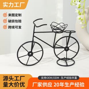 Vintage Bicycle Decoration Nostalgic Industrial Style Model Ornament Bar Living Room Study Iron Art Bicycle Table Decoration