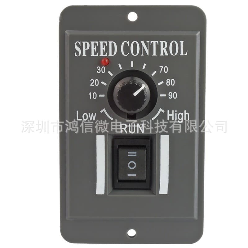 PWM 12V 24V 48V DC Geared Motor Speed Controller Forward Reverse Manual Bidirectional Control 3-Speed Switch