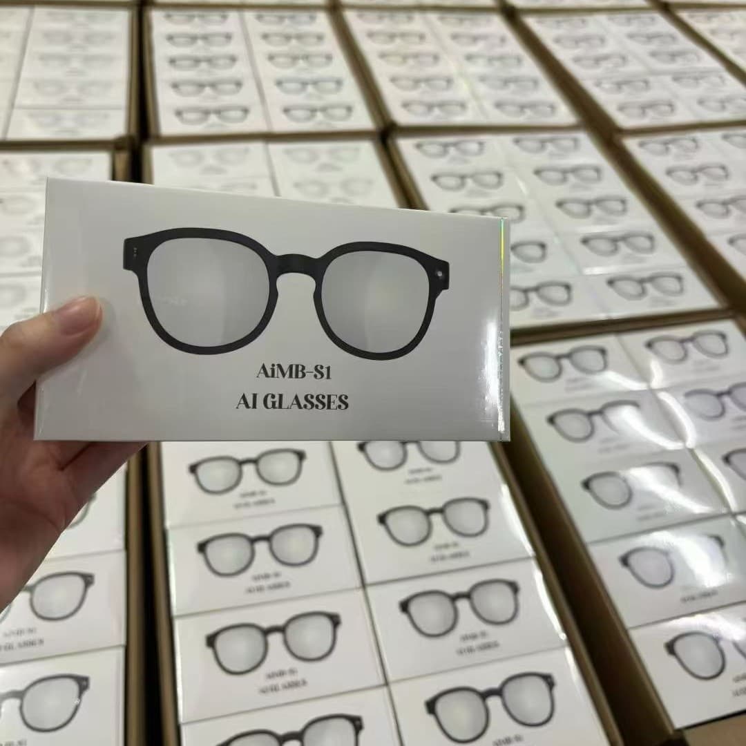 Sunglasses AIMB-S1 smart glasses 5 million pixels Bluetooth call recording and video Ai image recognition and translation