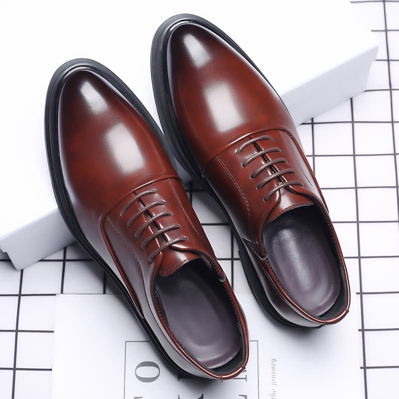 Multiple styles of men's leather shoes, casual shoes, plus sizes, business formal shoes, pointed toes, lace-up wedding shoes, dropshipping available.