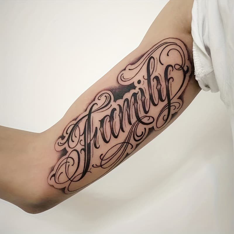 2025 New Cross-Border Dropshipping: 6 Large Herbal Temporary Tattoos, Including 1 Canon Card