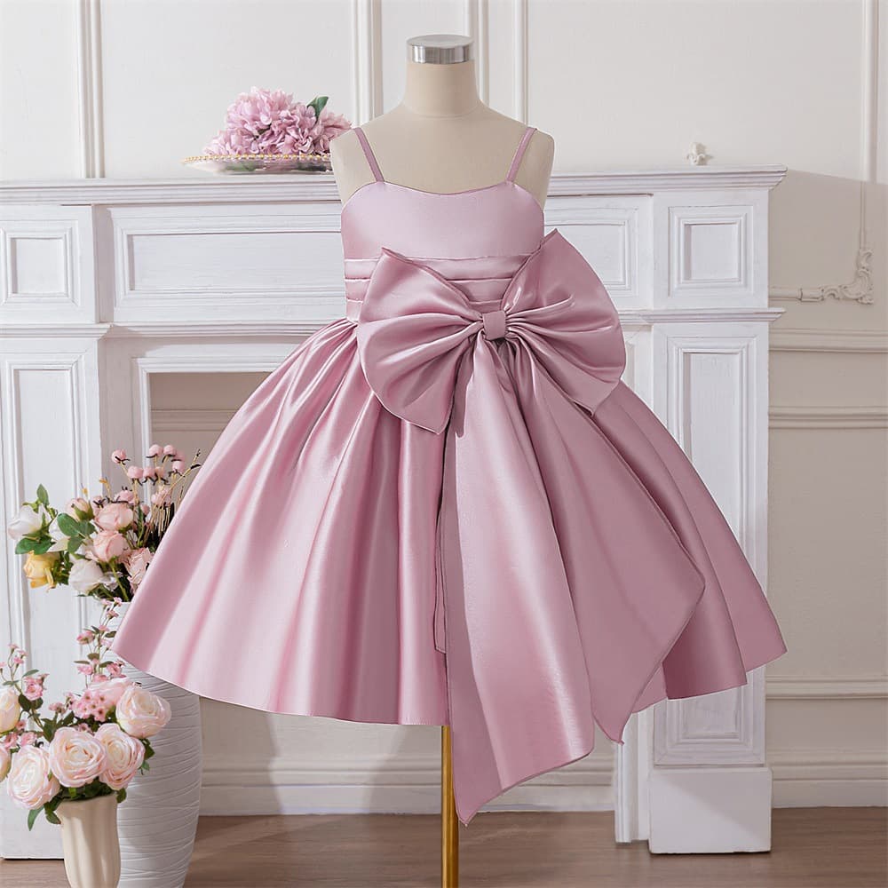 Children's Birthday Princess Dress Wedding Ceremony Flower Girl Puffy Skirt Hostess Piano Performance Costume Children's Fashion