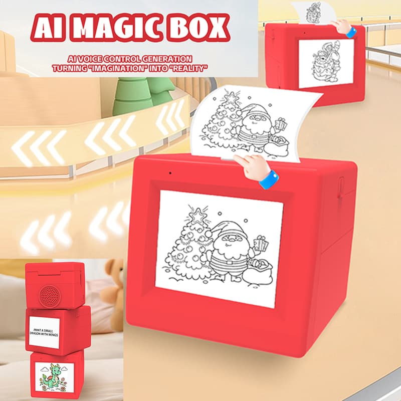 Cross-border Voice AI Printer Mini Kids Smart Portable Thermal Pocket Q15 Printer