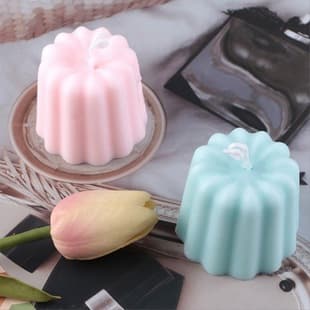 18-Cavity Canelé Silicone Cake Mold Wholesale, French Dessert DIY Scalloped Mousse Pudding Baking Supplies, 8-Cavity