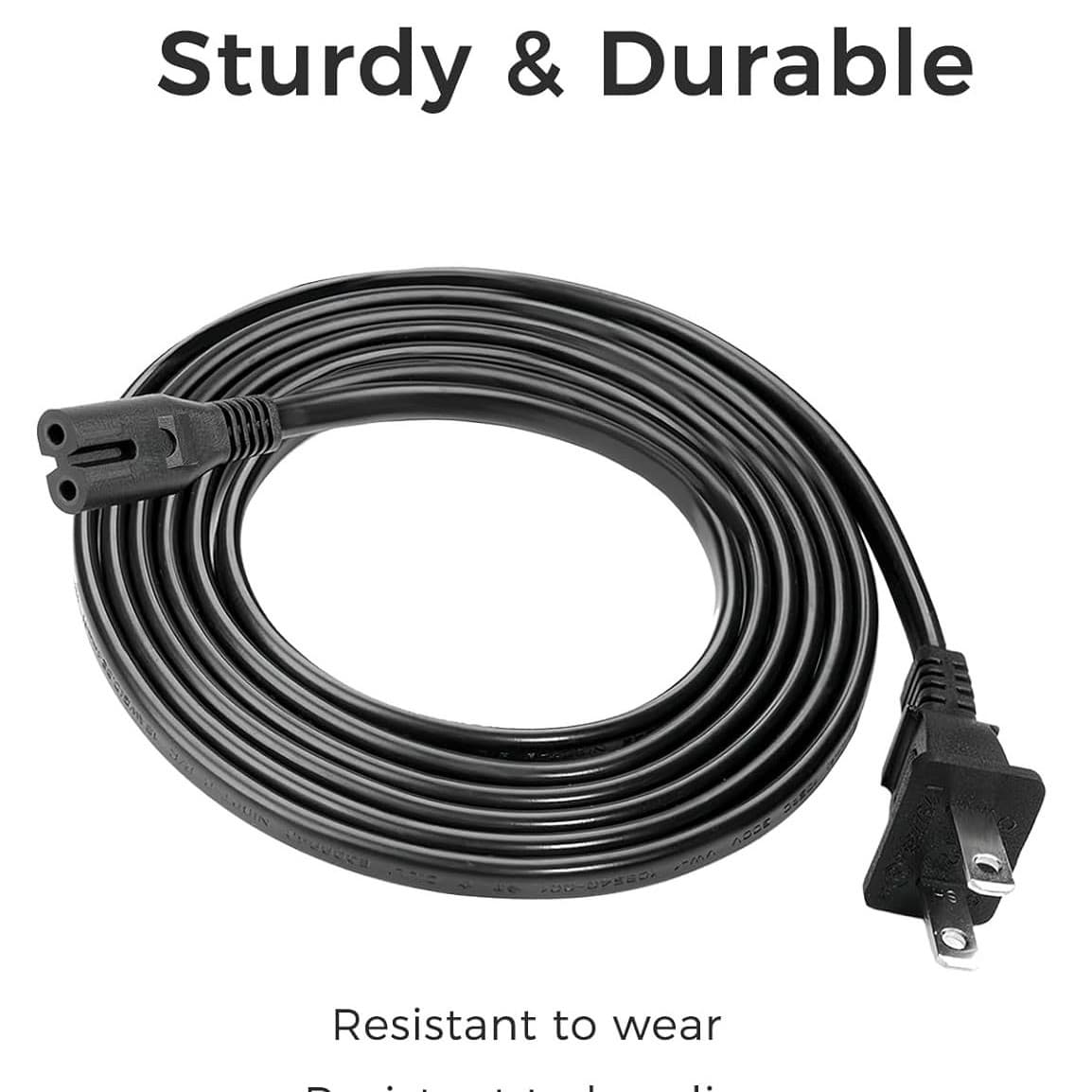 TPLTECH AC power cord for Sony PS5/PS4/PS3 Slim