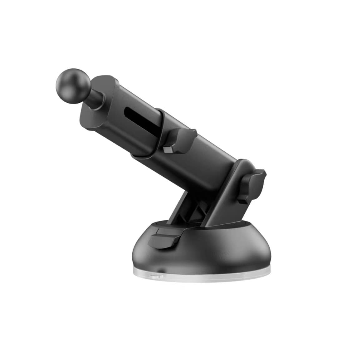 Car mobile phone holder suction cup base center console silicone retractable 360 degree holder suction cup base