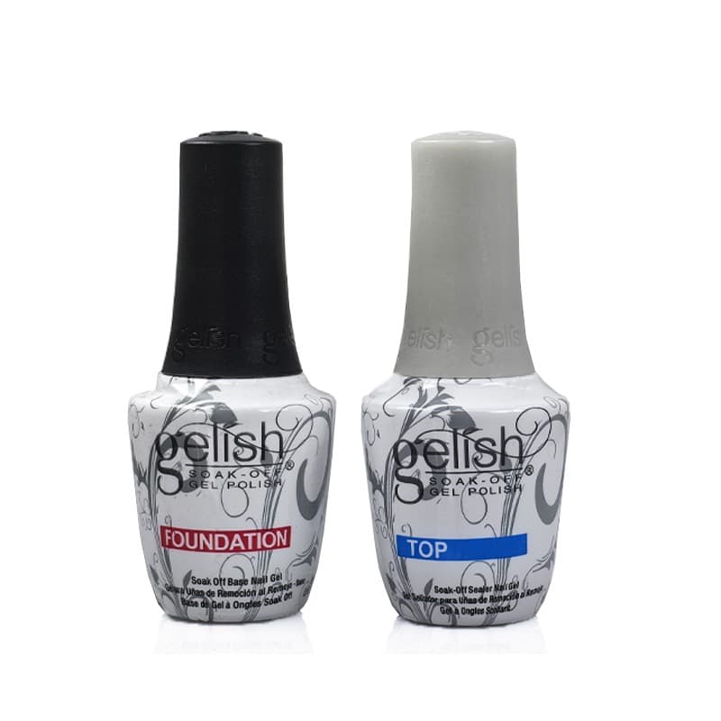 Export-style functional gel, Gelish new ultra-bright long-lasting no-wipe top coat 15ml, basic nail art removable base gel