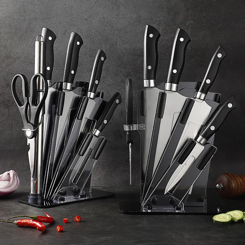 Knife set complete gift kitchen six-piece knife slicing chef's knife household stainless steel Yangjiang kitchen knife set