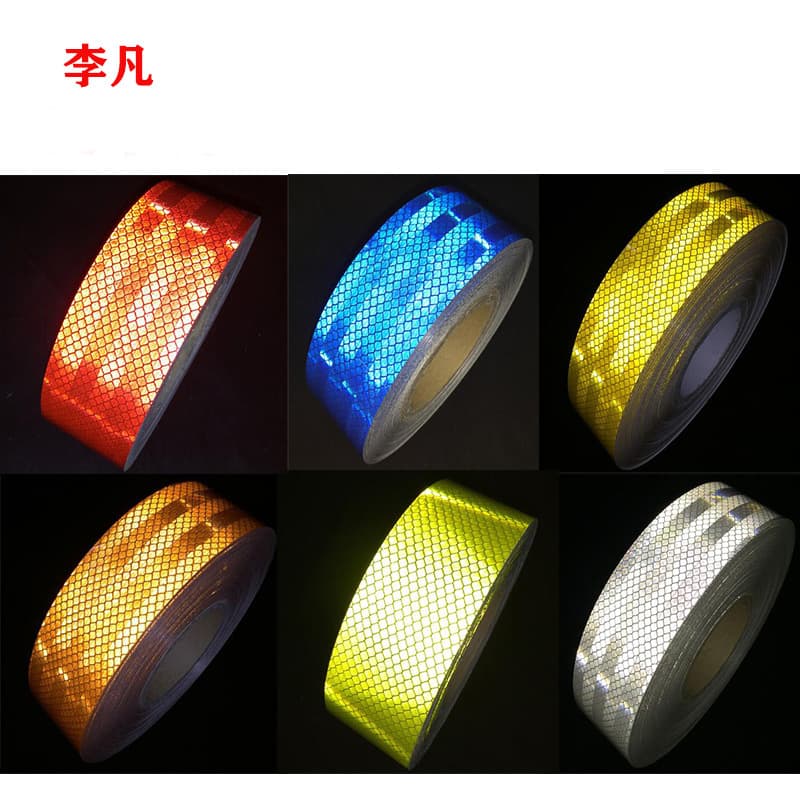 5CM Warning Reflective Tape, Roadblock Reflective Strip, Mall Reflective Tape, Ground Garage Reflective Adhesive Tape