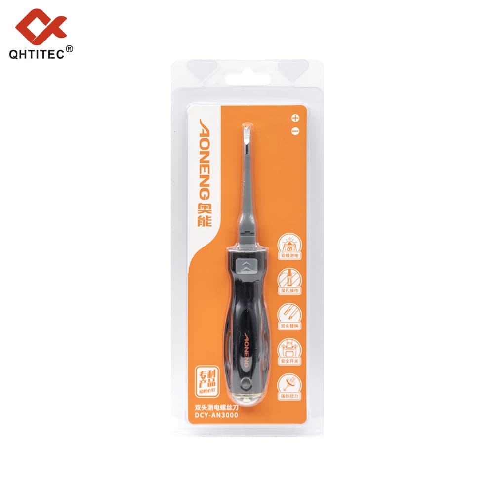 Aoneng AN3000 electric test pen electric test pen one-word cross double-headed screwdriver digital repair household electrician special