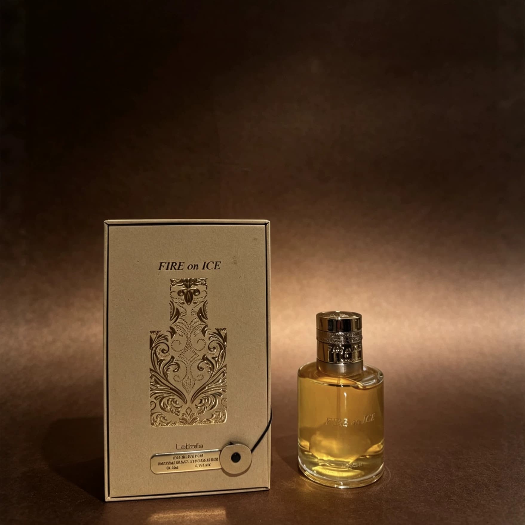 Cross-border New Lattafa Fire On Ice Parfum Arabian Dubai Men Women Ice Fire Perfume