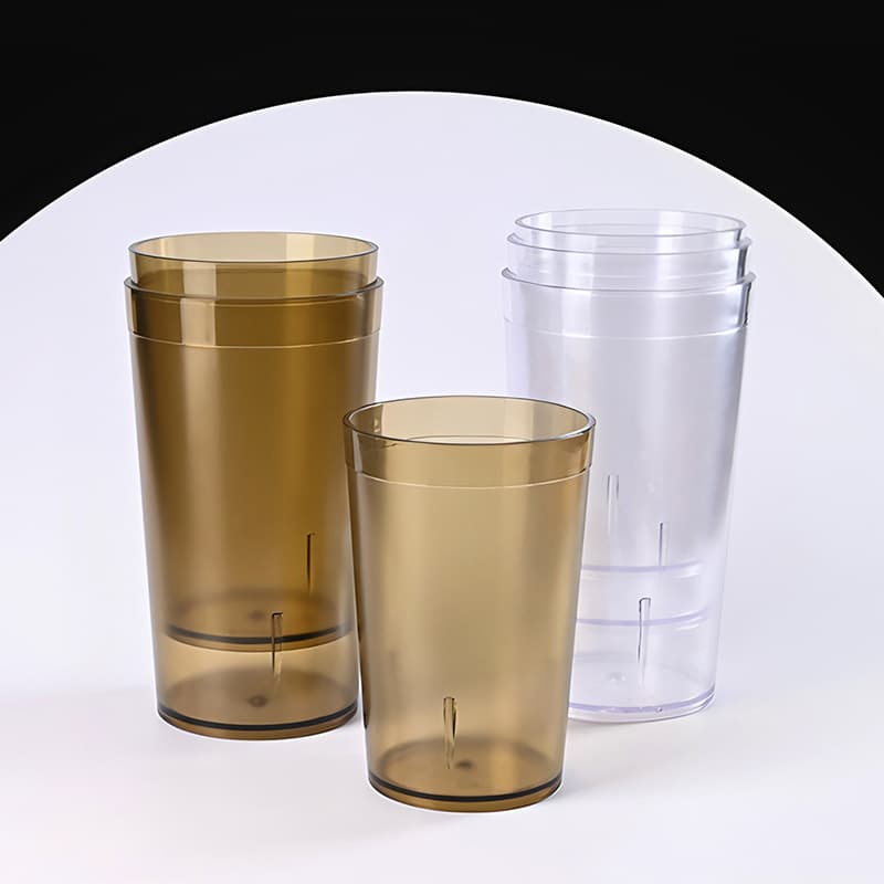 Buffet Cup Commercial Water Cup PC Transparent Plastic Cup Hotel Restaurant Drink Cup Beer Cup Tea Cup