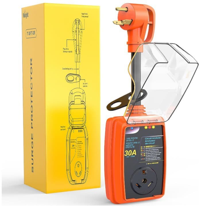Tt-30P Rv Surge Wire Protector Circuit Voltage Monitor High and Low Voltage Spike Power Defense Other