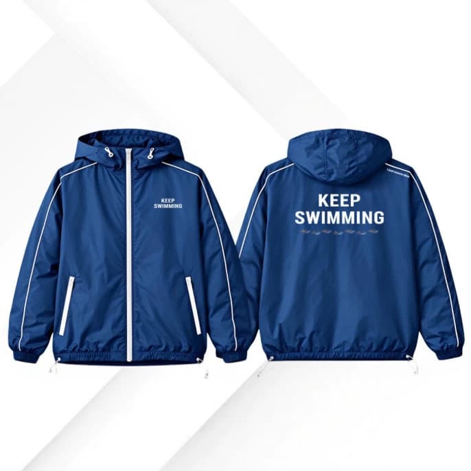 BTS Keep swimming 2026 tour tour uniform windbreaker jacket zipper jacket