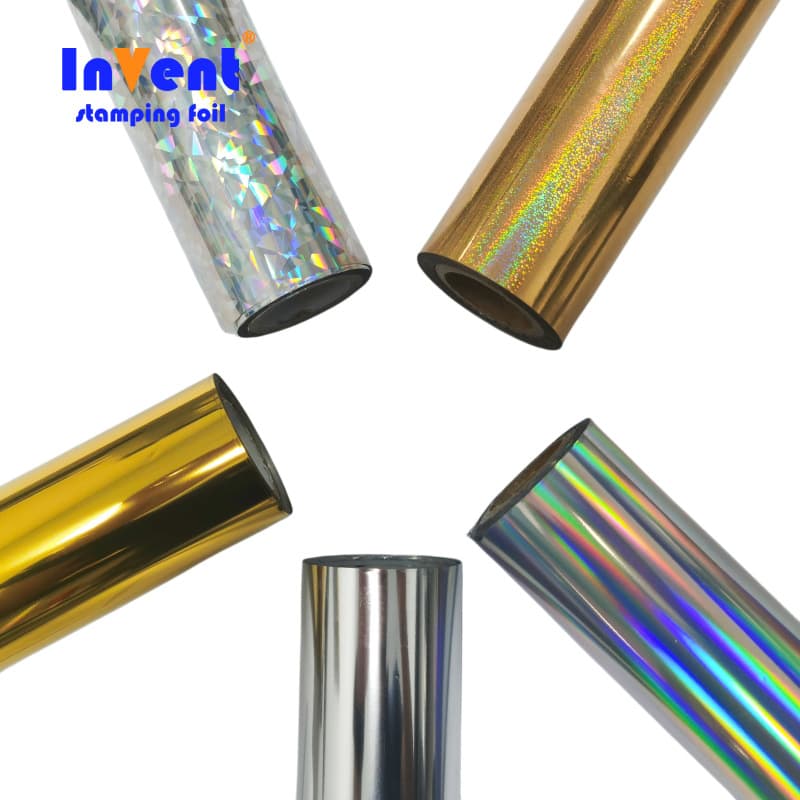 UV digital hot stamping film, colorful laser toner printing, electroplated aluminum crystal labels, wear-resistant and scratch-resistant hot stamping foil.