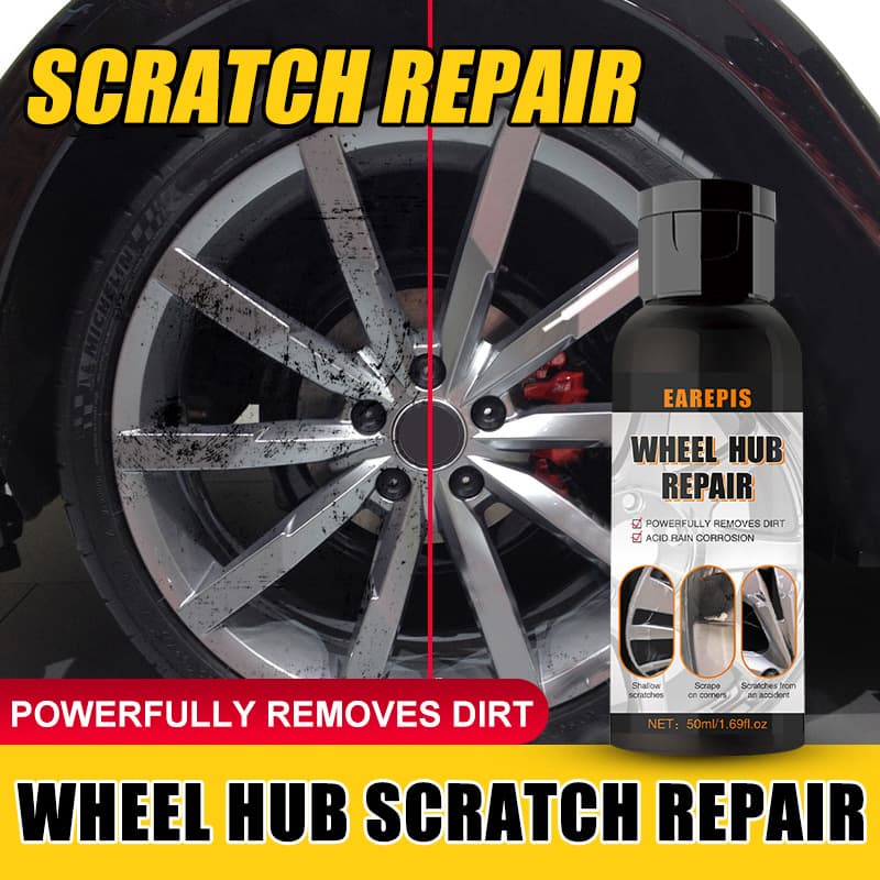 EAREPIS wheel scratch repair wax: car tire detail repair and deep maintenance