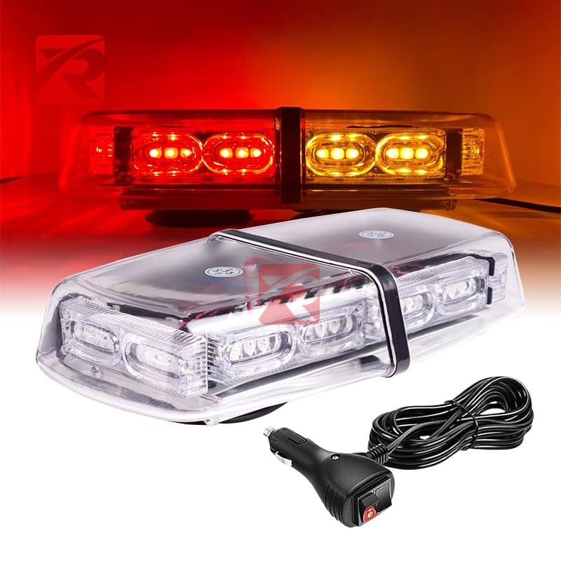 36 LED short row warning light truck van rescue vehicle ceiling flashing light roof warning light ceiling warning