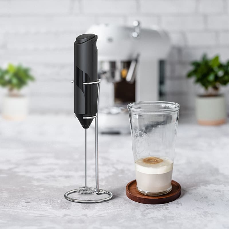Electric Mini Handheld Milk Frother, Rechargeable Milk Stirrer for Home Use, Whisk for Frothing Milk Foam and Cream
