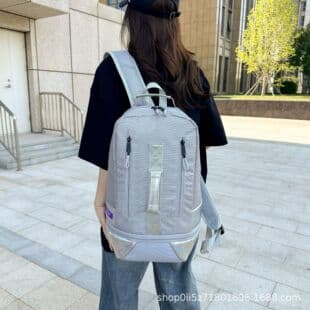 American Style Unisex Large Capacity Sports Travel Backpack, Student Elegant Travel Bag, Trendy Laptop Backpack