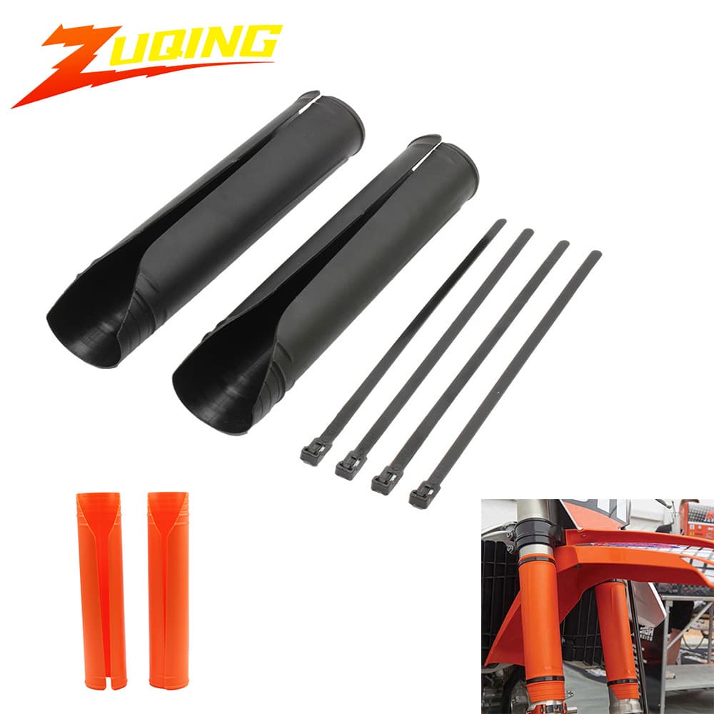 Dirt Bike Front Fork Protector Cover Colorful Plastic Anti-Scratch Guard Plate Universal for KTM Kawasaki Off-Road Motorcycles