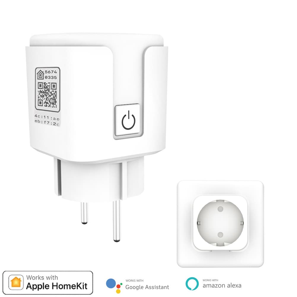 Tuya WiFi EU Standard Smart Socket Supports HomeKit