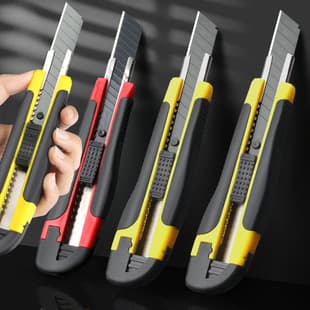 Factory Direct Utility Knife Paper Cutter Wholesale Cutter Holder Large Industrial Blade Box Cutter Tool Source Paper Cutter