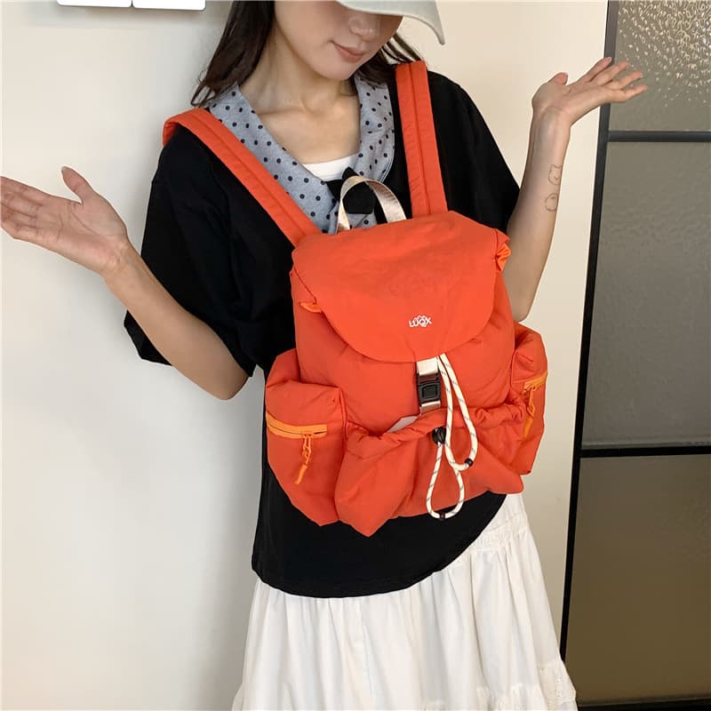 Outdoor Short Trip Backpack for Women 2026 New Style College Student Schoolbag Fashionable Versatile Lightweight Small Backpack