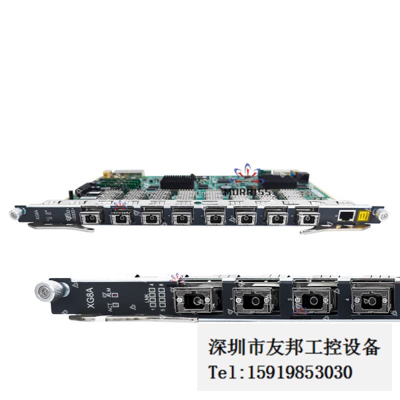 Brand New XG8A 10G 8-Port Board Card, Fully Equipped with PR30 Modules, Compatible with 5516 OLT, One-Year Warranty, Discount Available