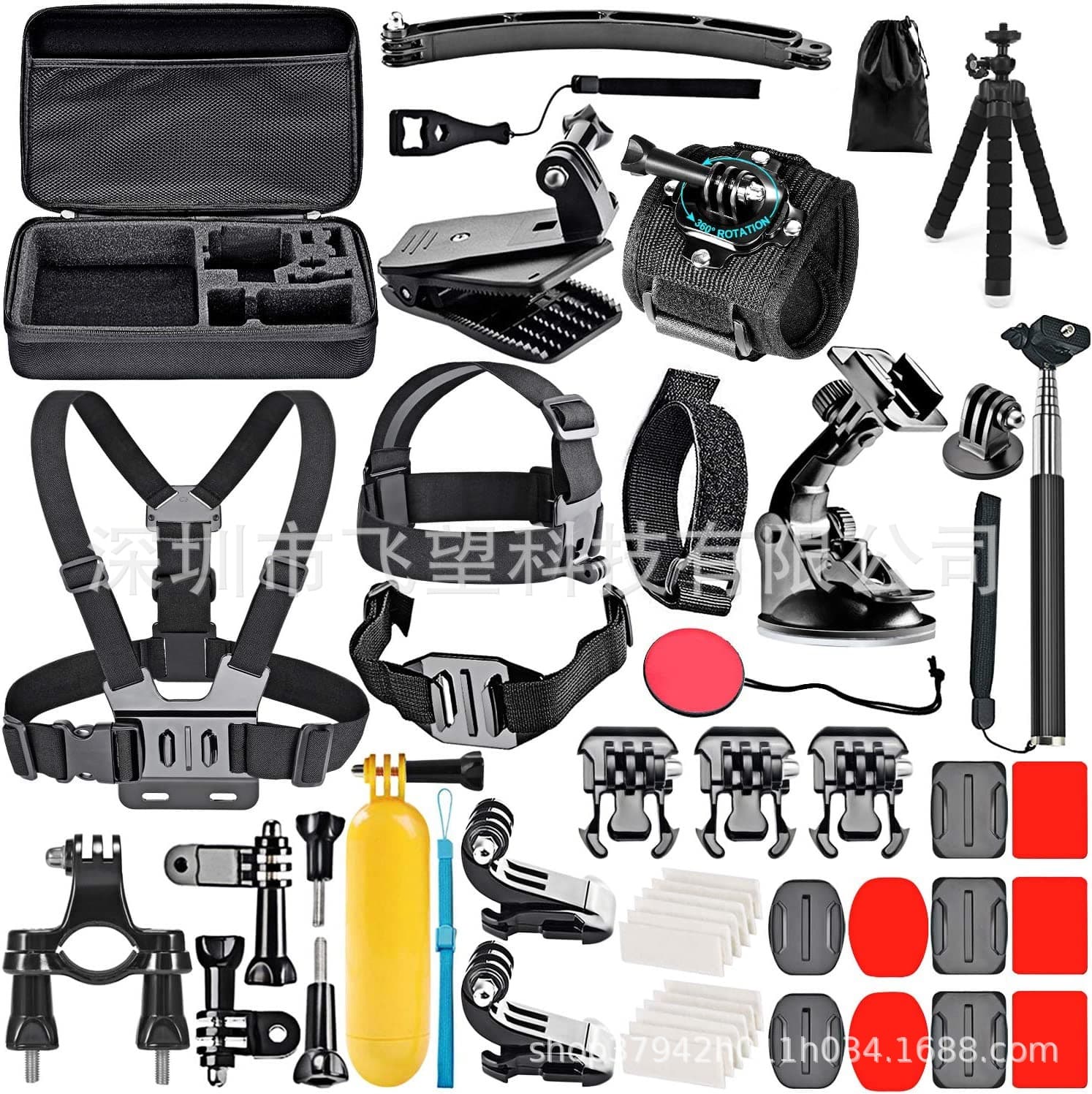 GoPro Hero13 12 11 10 9 8 7 Sports Camera Accessory Set 50-in-1 DJI Insta360