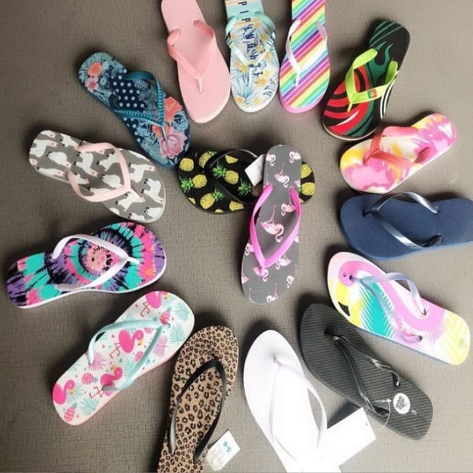 Domestic Assorted Multicolor Angle Flip Flops Anti-slip Couple Night Market Slippers Beach Bathing Open-Toe Flip Flops
